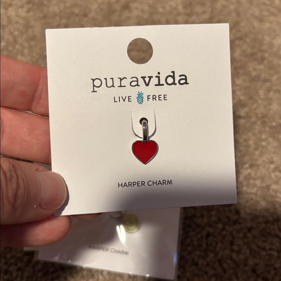 Pura Vida Silver and Gold Bracelets with Colorful Charms - Picture 4 of 7